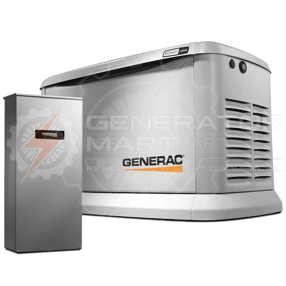 Generac, Generac 24kW Generator W/ 200 Amp Transfer Switch 72101